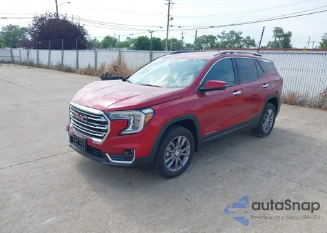 2024 GMC Terrain Awd Slt из США, поврежденный, VIN 3GKALVEG7RL231237
